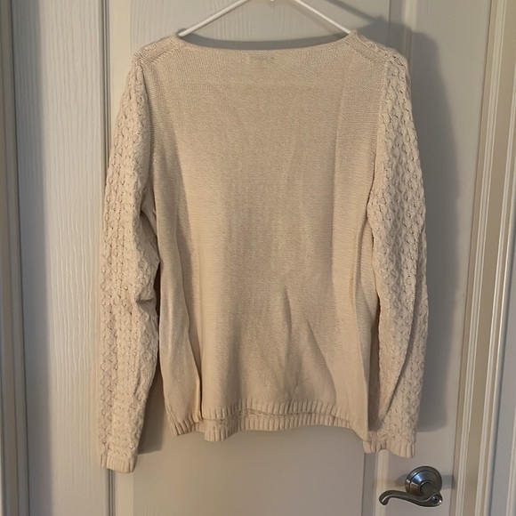 J. Crew cream sweater never worn - Picture 3 of 3